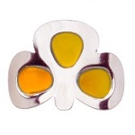 More about Coloured Shamrock Buckles: Gold